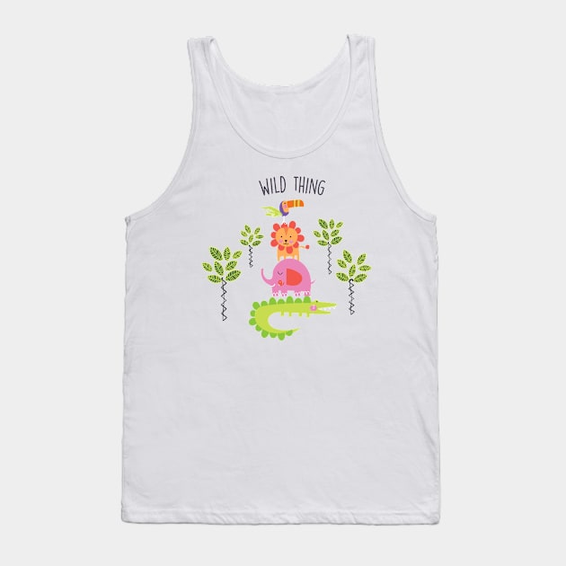 Wild thing Tank Top by tfinn